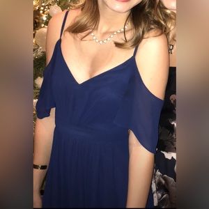 Lulu’s blue formal dress size XS